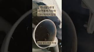 카니발 자연출력기장착 DPF 막히지 않음. 연비증가 마력토크증가