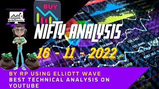 Nifty Prediction Tomorrow । Elliott Wave analysis । 16th Nov 2022