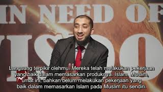 (Subtitle Indonesia) Diperlukan Kebijaksanaan Dalam Berdakwah   Nouman Ali Khan   Gulf Tour 2015