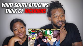 🇿🇦🇳🇬 American Couple React "What South Africans Think of Nigerians & Nigeria Was Unexpected"😯😳