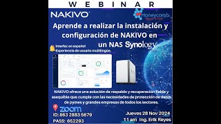 Instala y configura Nakivo en un nas SYNOLOGY