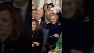 Hillary Clinton Laughs At Trump's 'Gulf of America' Promise At Inauguration