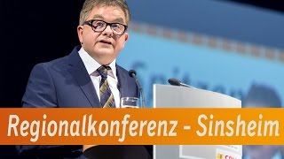 Regionalkonferenz in Sinsheim