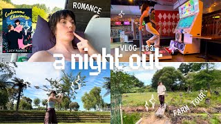 A Night Out, Farm Mooch \u0026 a Romance Novel - Vlog 183