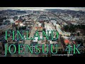 Joensuu spring 2023 Finland seen from air 4K drone scenery