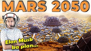 ELON MUSK का MARS पर बस्ती बसाने का GENIUS PLAN Elon Musk's Plan to Colonize Mars