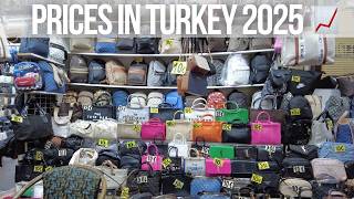 PRICES IN TURKEY 2025 🇹🇷 ALANYA CITY CENTER SHOPPING [NIGHT TOUR]