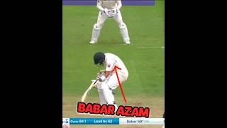 Stokes' Intentional Error Leads to Babar Azam's Injury #cricket