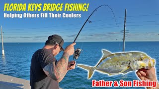 Bridge Fishing Lures Only and Still Catching a Cooler Full! Florida Keys