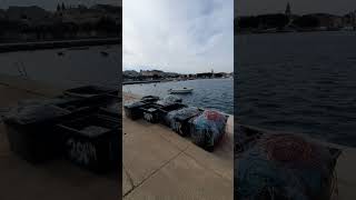 FISHERMEN TOWN OF UMAG CROATIA 🇭🇷 ISTRIA - FISH NETS 🐟 #shorts #short #shortsfeed