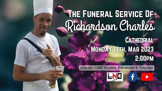 The Funeral service for Richardson Charles