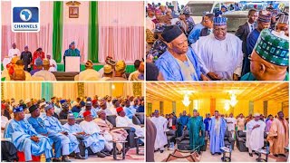 Shettima, APC Leaders Meet Lawmakers Elect In Aso Rock