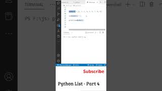 Python In Telugu: List Part 4 - #python #pythonintelugu #btech #codingintelugu #pythontutorial
