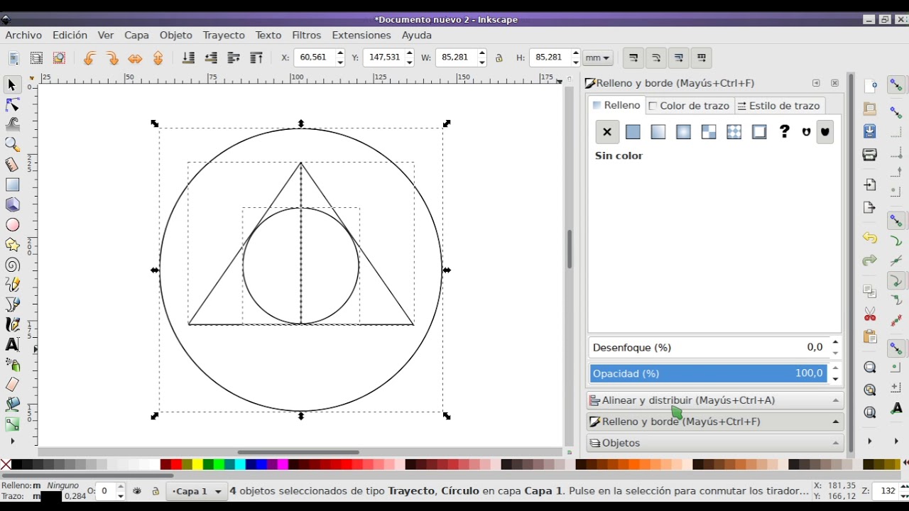 Creación De Un Logo Básico Con Inkscape - YouTube