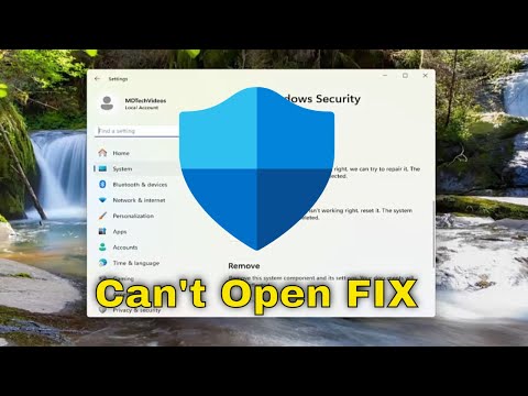 Can’t Open Windows Security on Windows 11 [Solution]