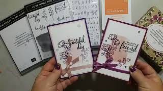 Free Online Card Class If you Purchase Stampin Up! A Share what you love bundle during May
