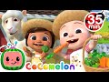 Yes Yes Vegetables On The Farm + More Nursery Rhymes & Kids Songs - CoComelon