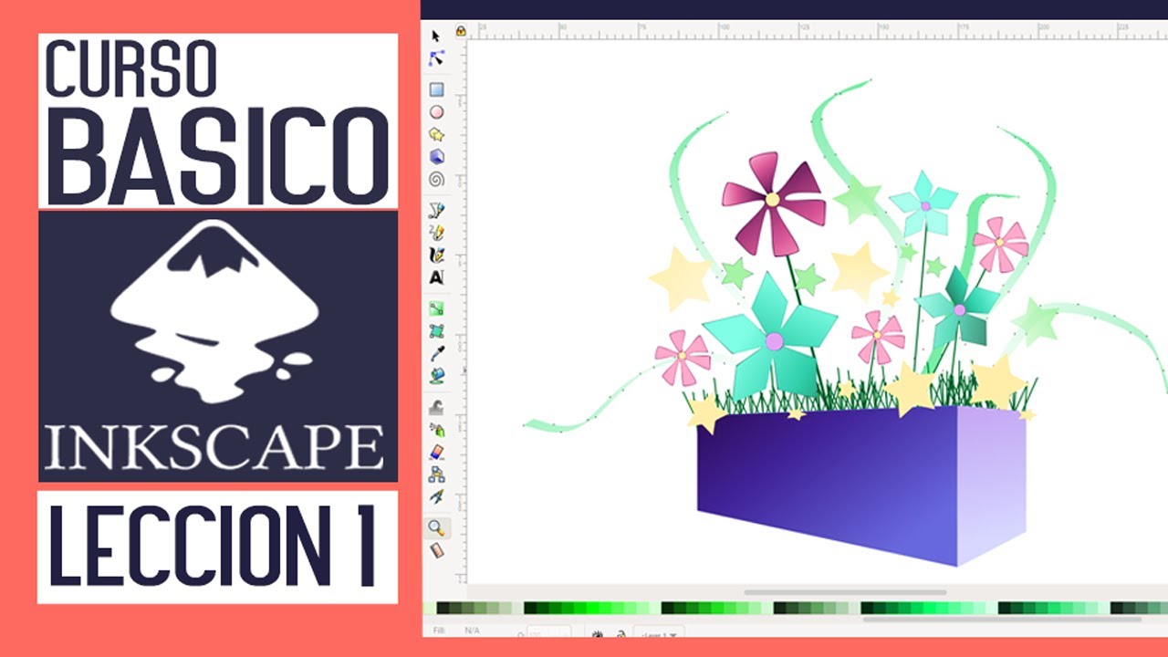 Cómo Usar INKSCAPE - Lección 1 🌟 Inkscape Para Principiantes 🌟 Tutorial ...