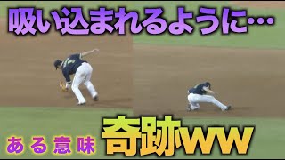 2打席連続の珍事!!坂倉将吾の打球が山田哲人の元へ一直線に吸い込まれて行くww