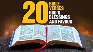 The Best Bible Verses For God's Favour and Blessings