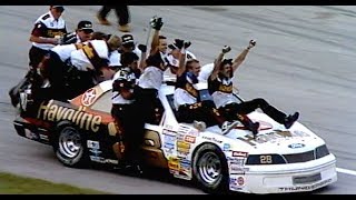 1987: Davey Allison wins Talladega