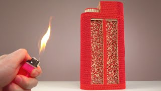 Amazing 90,000 Matches Lighter Fire Domino Effect