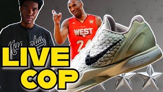 Kobe 6 All-Star Live Cop l Jordan 1 85 'Bred' raffles