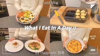 What I Eat In A day | Healthy egg recipes | ไข่ดองซีอิ๊ว \u0026 พิซซ่ามันหวาน 🍕| Thai cooking vlog