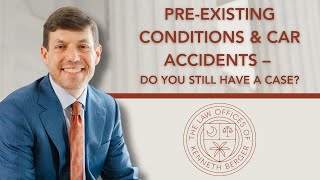 Pre-Existing Conditions & Auto Accidents in South Carolina | Car Accident Lawyer Kenneth Berger