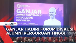 Hadiri Forum Diskusi Alumni Perguruan Tinggi, Ganjar: Bonus Demografi, Pendidikan Jadi Kunci Utama