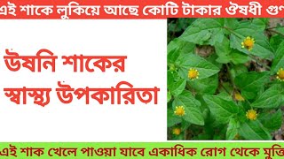 উষনি শাকের ঔষধী গুণ @উষনি শাকের উপকারিতা @রসুনি শাক@রসুনিয়া শাক @উষনি শাক