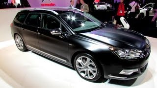 2013 Citroen C5 Tourer - Exterior and Interior Walkaround - 2012 Paris Auto Show