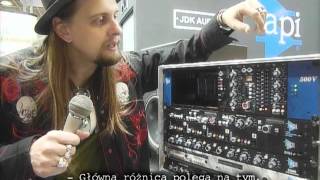 API 550A and 550B 500 series equaliser [MusikMesse 2012]