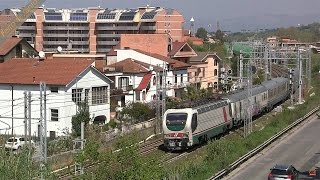 RFI Archimede with E.402B.101 running in Monterotondo