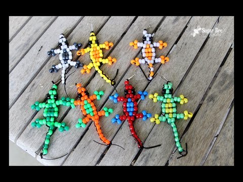 Pony Bead Lizard Tutorial Pony Bead Lizard Tutorial