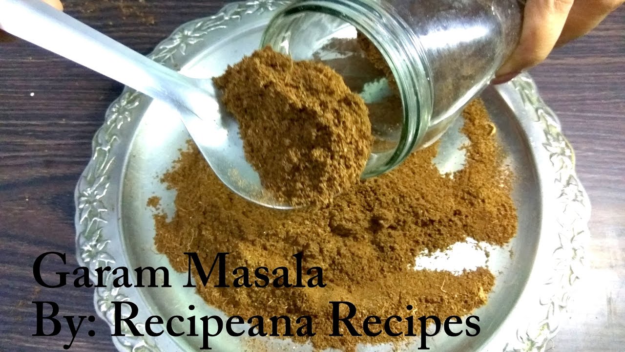 Garam Masala | How To Make Garam Masala At Home | Recipeana - YouTube