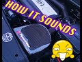 HOW A CLOSED INDUCTION KIT SOUNDS ON MK6 GOLF GTI