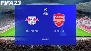 FIFA 23 | RB Leipzig vs Arsenal - Champions League UCL - PS5 Gameplay