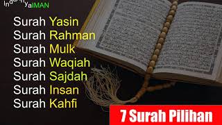 Surah Yasin | Al Waqiah | Al Mulk | Ar Rahman | As Sajdah | Al Insan | Al Kahfi - Surah Jadi Kaya!