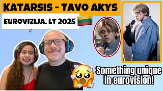 EUROVIZIJA.LT 2025 | Katarsis – „Tavo akys“ | Eurovision 2025 Reaction! 🇱🇹