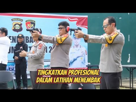 Wakapolda Dan PJU Polda Sumsel Fokus Bidik Sasaran,saat Latihan ...