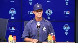 NYM@LAD Gm2: Mattingly on 5-2 win, Utley's slide