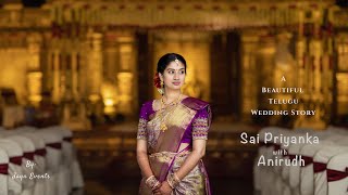 Sai Priyanka & Anirudh Wedding Teaser 4k by || Jaya Events ||