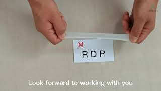 RDP film forming strength test #rdp #manufacturer