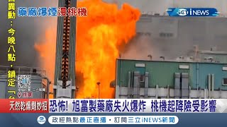 驚天大火嚇壞了! 奎寧產量關鍵廠商旭富製藥失火爆炸 桃機起降險受影響│記者林宏宇 許慧美│【台灣要聞。先知道】20201220│三立iNEWS