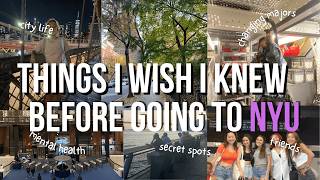 What I Wish I Knew Before Going to NYU | College Advice & NYC Life