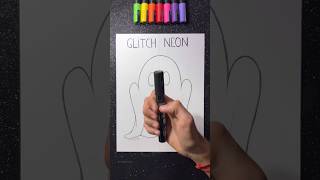 Glitch VS Neon! 🎨 What’s your favorite!? #art