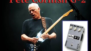 Guitar pedal sound test: Pete Cornish G2 (David Gilmour)