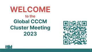 CCCM Annual Meeting 2023 - Day 1