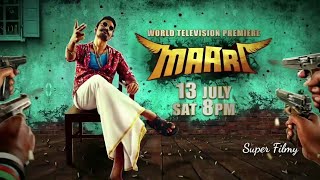 Maari World Television Premiere 13 July Sat 8pm Sony Max
